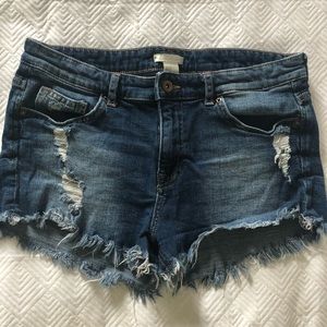 H&M Denim Cutoffs